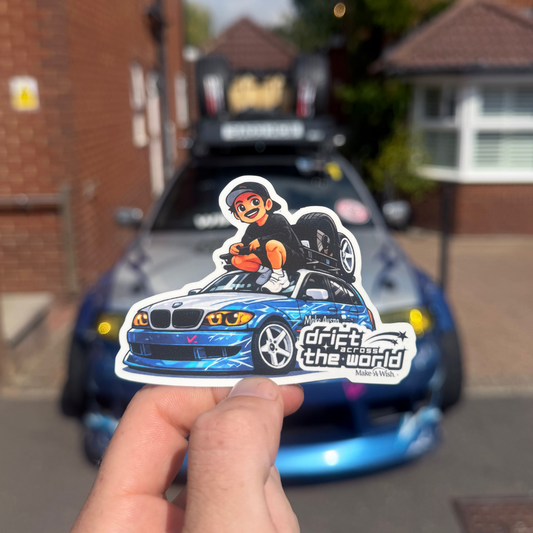 Drift Across The World - Sticker