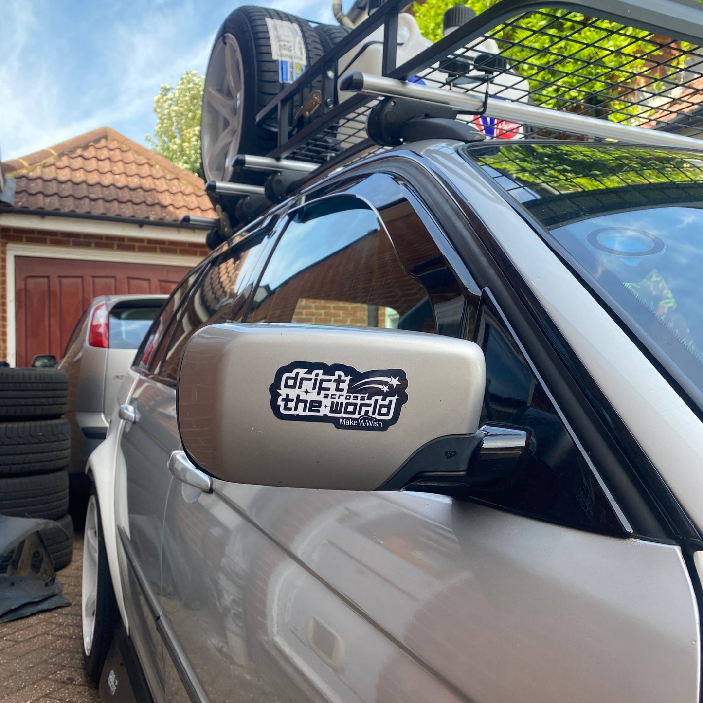 Drift Across The World Sticker